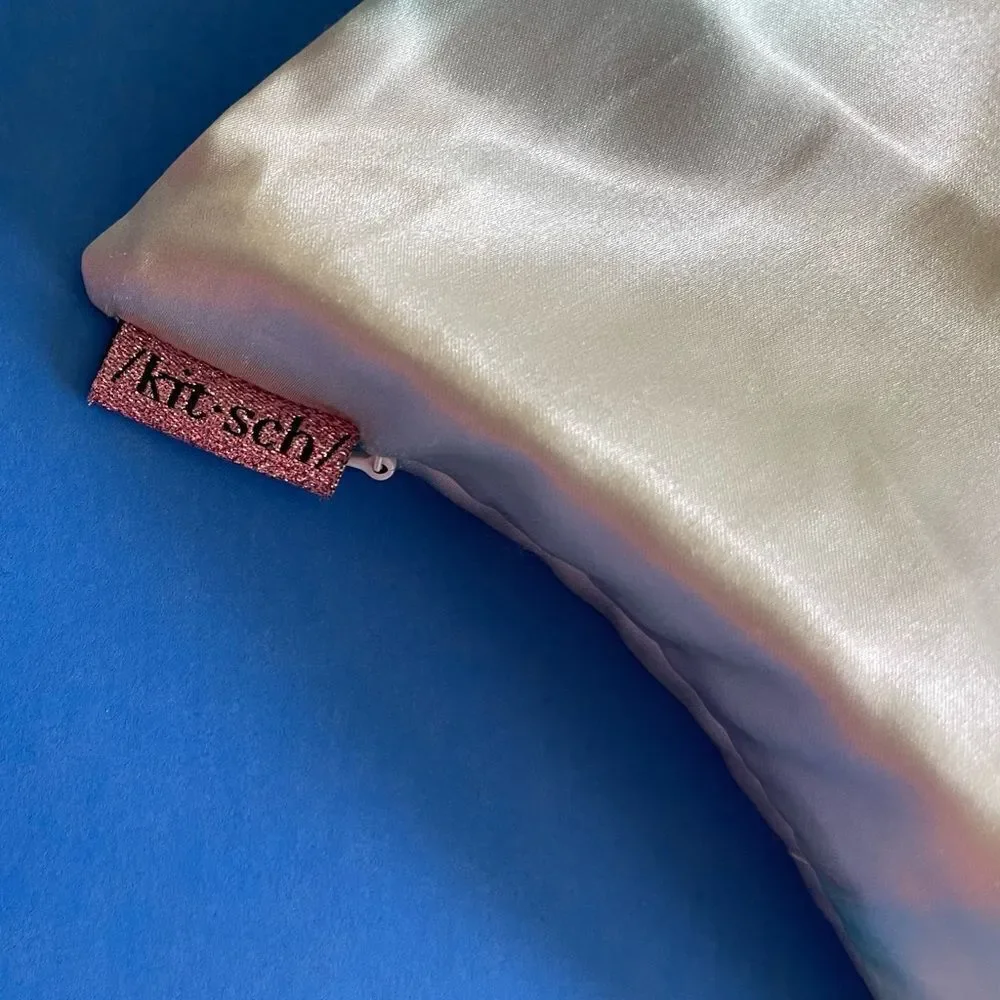 Pastel Tie Dye Satin Pillow Cases.